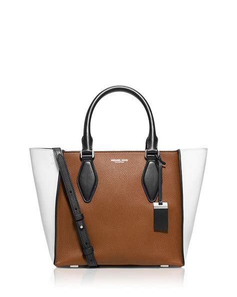 michael kors gracie satchel|Michael Kors opened satchel purse.